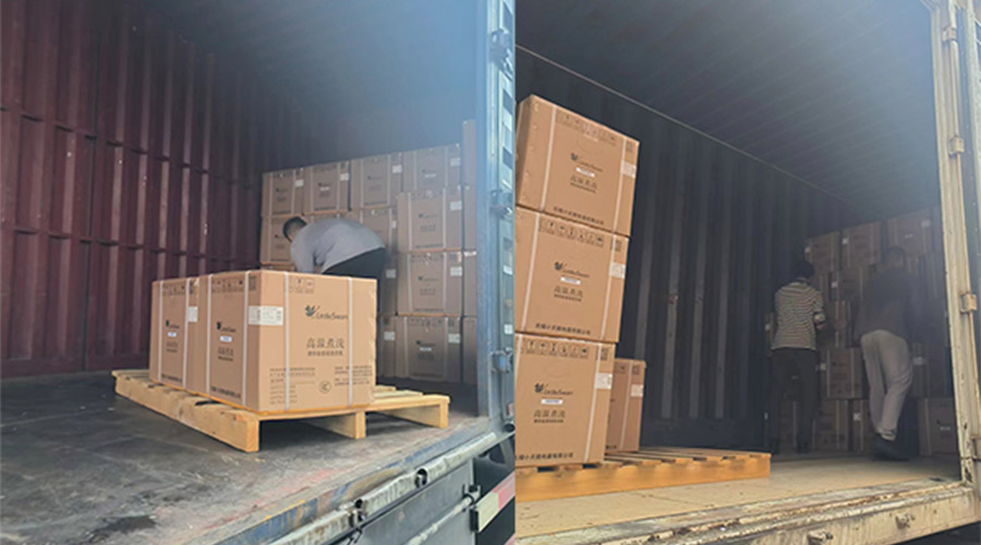 拼速度、高效率地完成國內(nèi)某知名品牌迷你洗衣機(jī)發(fā)貨