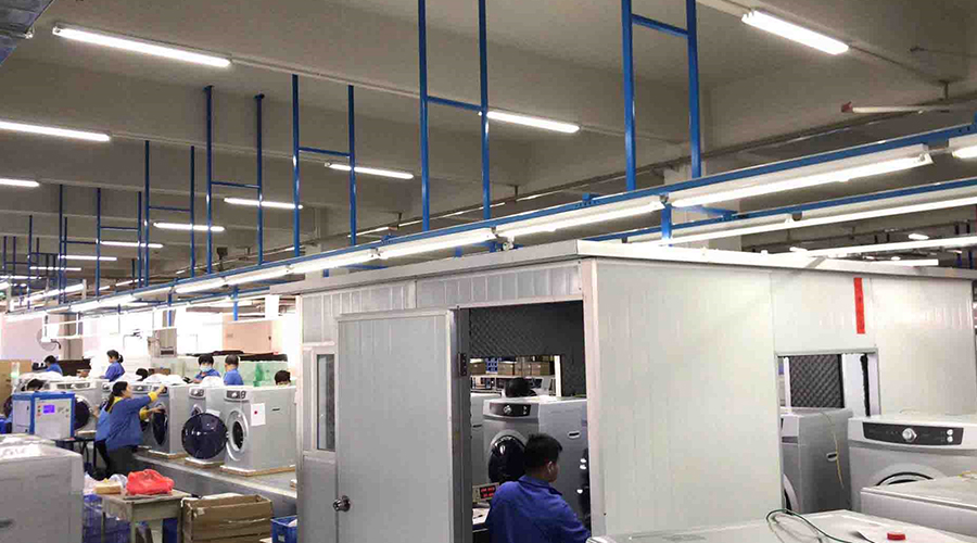 金環(huán)電器如何保證客戶收到的滾筒干衣機(jī)運(yùn)行時無異響？