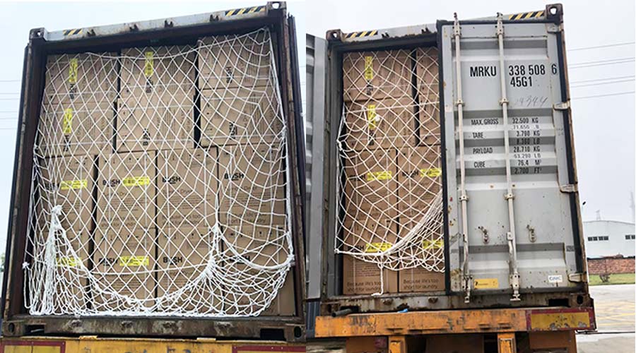 4月首發(fā)！英國(guó)客戶Argos滾筒衣服烘干機(jī)完成裝柜發(fā)貨