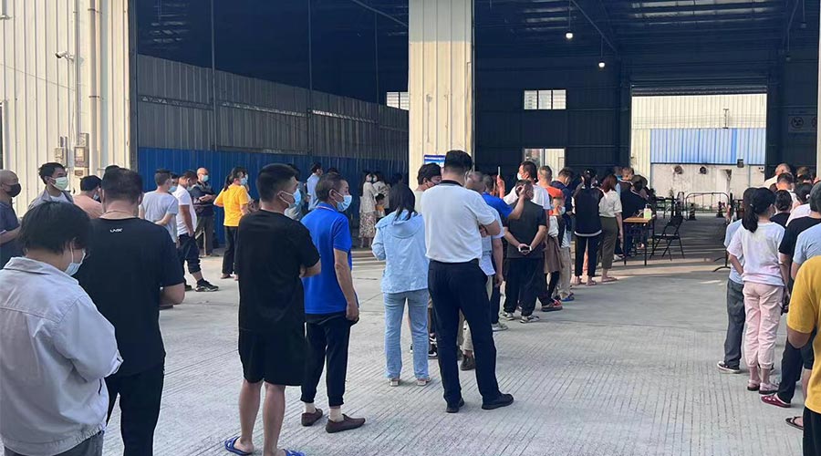 支援防疫是責(zé)任！金環(huán)電器助力鶴山核酸檢測