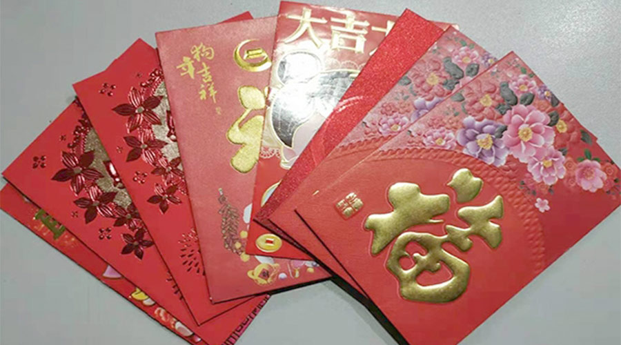 開工好彩頭！金環(huán)電器銷售部為員工派發(fā)開工紅包！