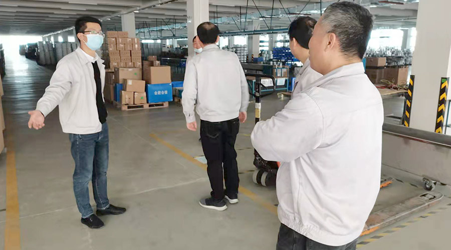 查隱患 防事故！金環(huán)電器領(lǐng)導(dǎo)開展節(jié)前安全檢查